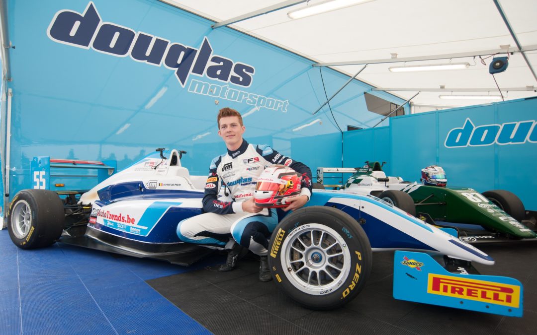 Ulysse De Pauw Returns For Second BRDC British F3 Campaign With Douglas Motorsport