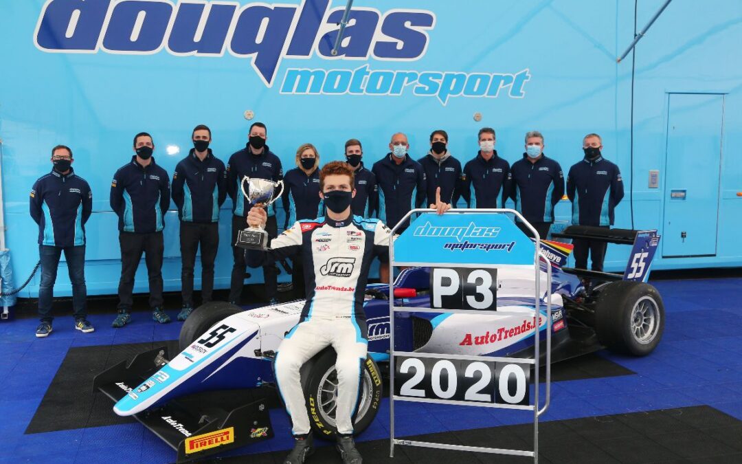 Douglas Motorsport Take Third In Championship After Challenging Silverstone British F3 Finale